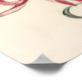 長谷川キクウッドブロックプリント#171 ポスター (角)