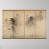 長谷川等伯松16回目日本の ポスター (正面)