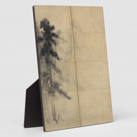 長谷川等伯松 フォトプラーク (側面)