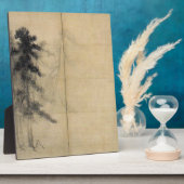 長谷川等伯松 フォトプラーク (側面)