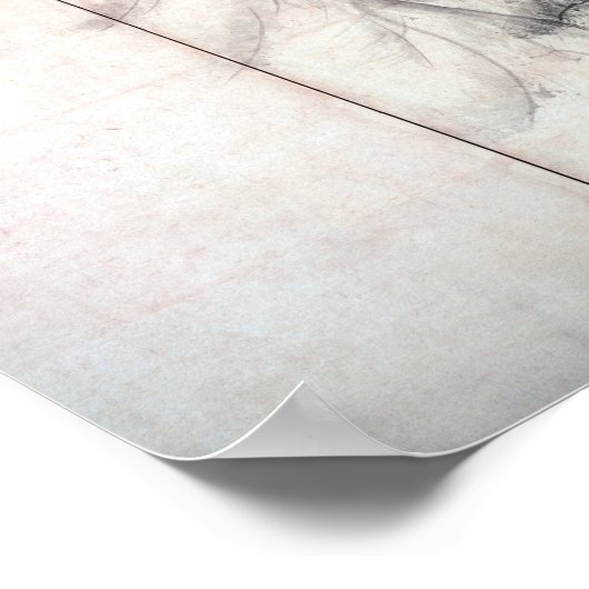 長谷川等伯松 ポスター (角)