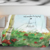 長距離の友人のための毛布 | COVIDメッセージ フリースブランケット