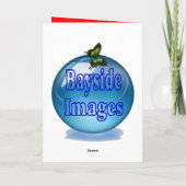 長距離の情事の挨拶状 カード (裏面)