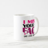 長距離はコーヒー・マグの人間関係のギフトをつなぎます コーヒーマグカップ (正面右)