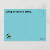 長距離ウインクカード ポストカード (裏面)