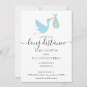 長距離シャワーバイメールブルーストークスター 招待状 (正面)