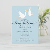 長距離シャワーベビー振り付けメール 招待状 (スタンド正面)