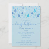 長距離シャワー/スプリンクル（郵送） 招待状 (正面)