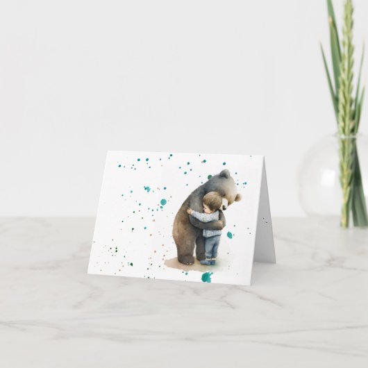 長距離ハグ カード (正面)