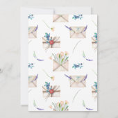 長距離ブライダルシャワー（メール別） 招待状 (裏面)