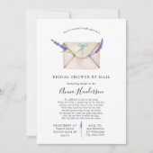 長距離ブライダルシャワー（メール別） 招待状 (正面)
