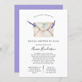 長距離ブライダルシャワー(メール別) 招待状