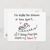 長距離ポストカード ポストカード (正面/裏面)