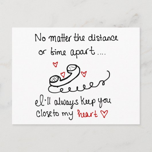 長距離ポストカード ポストカード (正面)