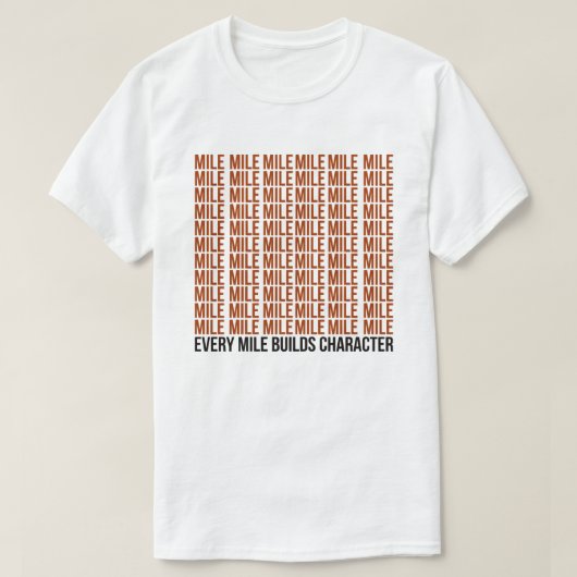 長距離ライダー Tシャツ (デザイン正面)
