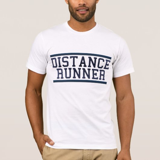 長距離ランナーのTシャツ Tシャツ (正面)