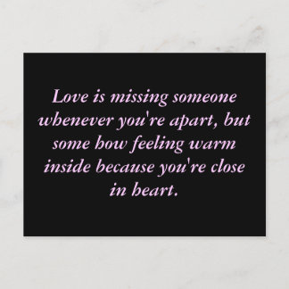 長距離人間関係ポストカード ポストカード