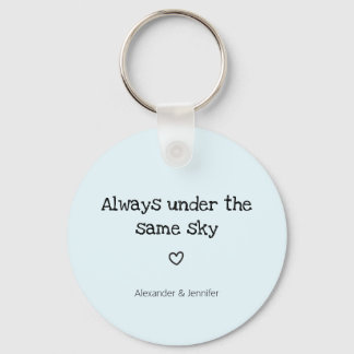 長距離人間関係恋しく思キーチェーン キーホルダー