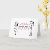 長距離人間関係 カード (黄色い花)