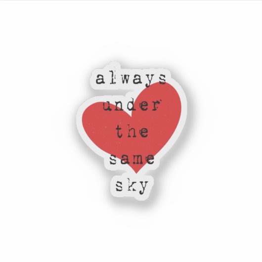 長距離人間関係LDR シール (正面)