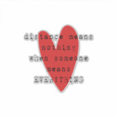 長距離人間関係LDR シール (正面)