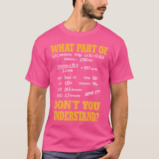 長距離射撃競技射撃 Tシャツ