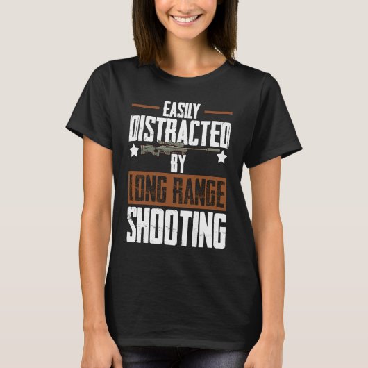 長距離射撃、 発砲初級武器シュータートラーニ Tシャツ (正面)