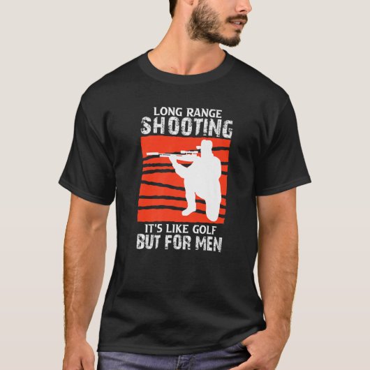 長距離射撃、 発砲1 Tシャツ (正面)