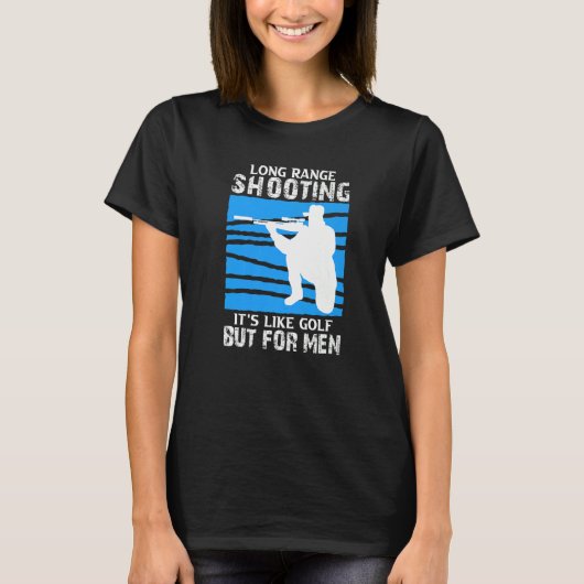 長距離射撃、 発砲2 Tシャツ (正面)