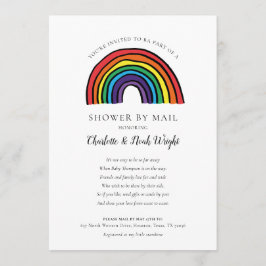 長距離散水器でシャワー 招待状