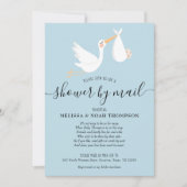 長距離散水器でシャワー 招待状 (正面)