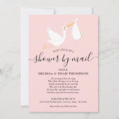 長距離散水器でシャワー 招待状 (正面)