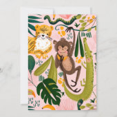 長距離赤ちゃんシャワー（郵便） 招待状 (裏面)