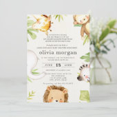 長距離赤ちゃんシャワー(郵便) 招待状 (スタンド正面)