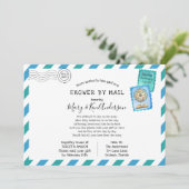 長距離赤ちゃんシャワー(郵便) 招待状 (スタンド正面)