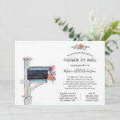 長距離赤ちゃんシャワー（郵便） 招待状 (スタンド正面)