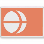 長野県国旗 シール (正面)