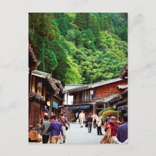 長野県妻籠 ポストカード (正面)