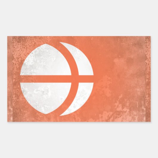 長野県 長方形シール (正面)