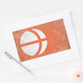 長野県 長方形シール (封筒)