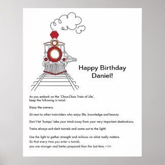 長長長老鉄道のポスター ポスター