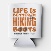 長靴の旅は人生の方が好い 缶クーラー (正面)