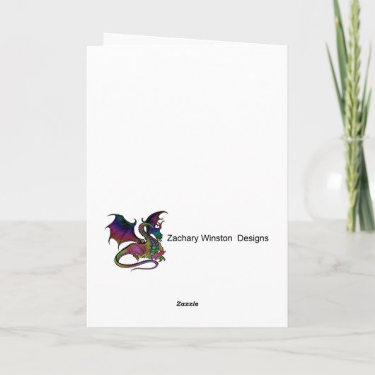 長靴を履いた鶏 カード (裏面)