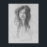 長髪の少女（Gustav Klimt） ポストカード<br><div class="desc">この絵「長髪の少女」は、著名な芸術家グスタフ・クリムトによる作品である。


グスタフ・クリムトについて
グスタフ・クリムトはオーストリアのシンボリズム画家で、ウィーン・セツェッション運動の最も著名なメンバーの一人であった。彼は1897年にウィーナー・ゼツェッションの創設メンバーおよび会長となり、また同グループの定期刊行物『ヴェア・ザクルム』の発行にも携わった。</div>