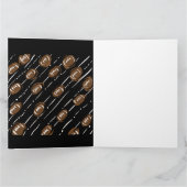 長髪の赤いドキシー カード (内部)