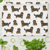 長髪ダシュント キッチンタオル (折り畳み)