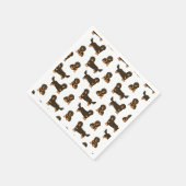 長髪ダシュント スタンダードカクテルナプキン (角)