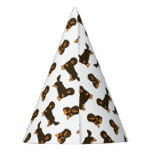 長髪ダシュント パーティーハット (裏面)