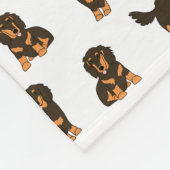 長髪ダシュント フリースブランケット (角)