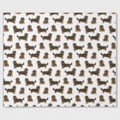 長髪ダシュント ラッピングペーパー (フラット)